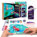 3D PICTURES Famous Masterpieces DIY set ”Koi Carps”