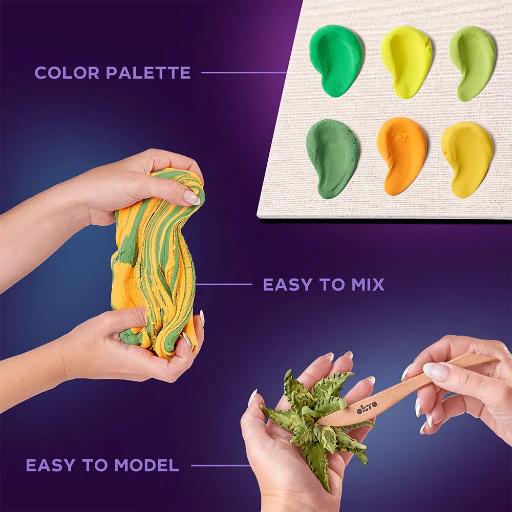 set Wood&Craft DIY "Succulents" ENERGY