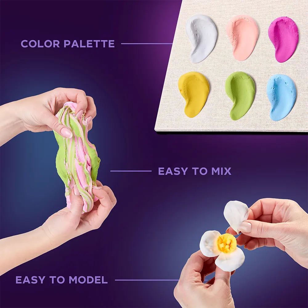 set Wood&Craft DIY "Flowers" ROMANCE