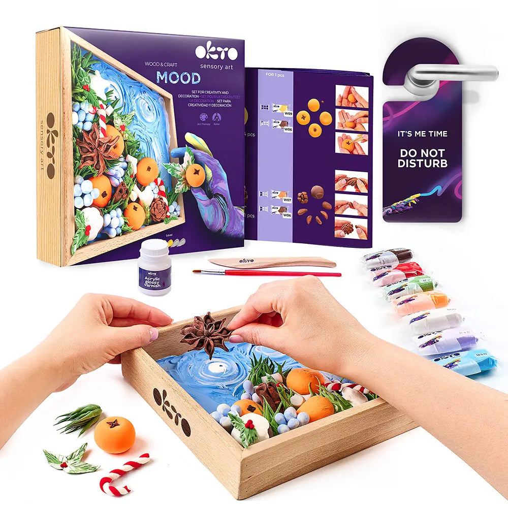 set Wood&Craft DIY "Mood" Joy