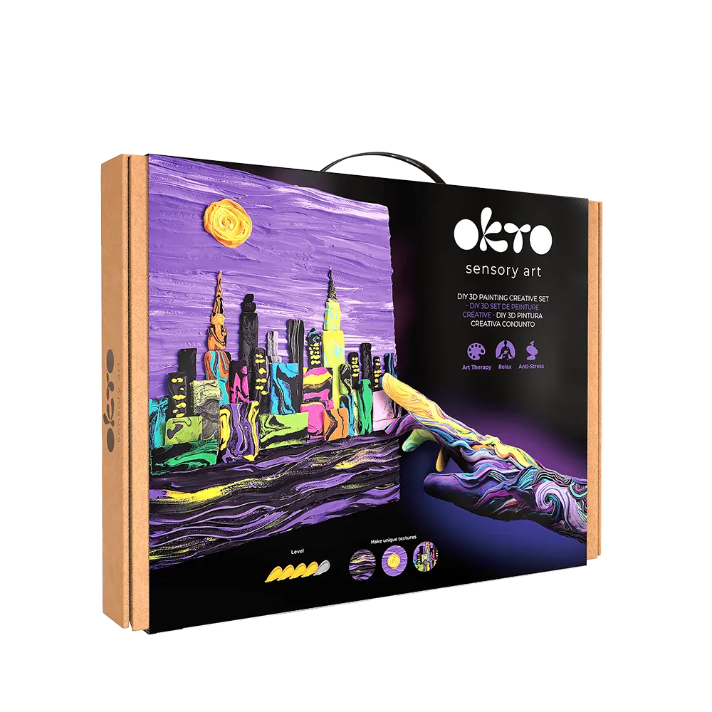 3D PICTURES TRAVEL DIY 3D Painting #Skyline New York