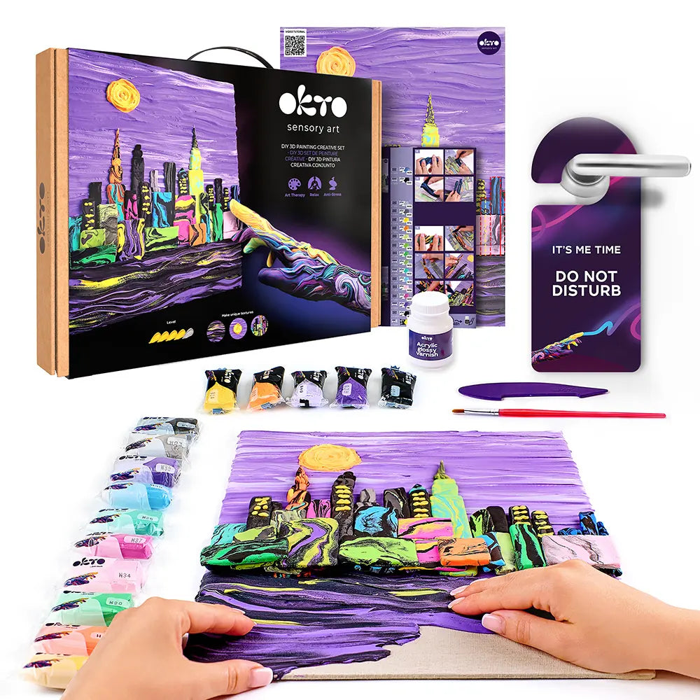 3D PICTURES TRAVEL DIY 3D Painting #Skyline New York