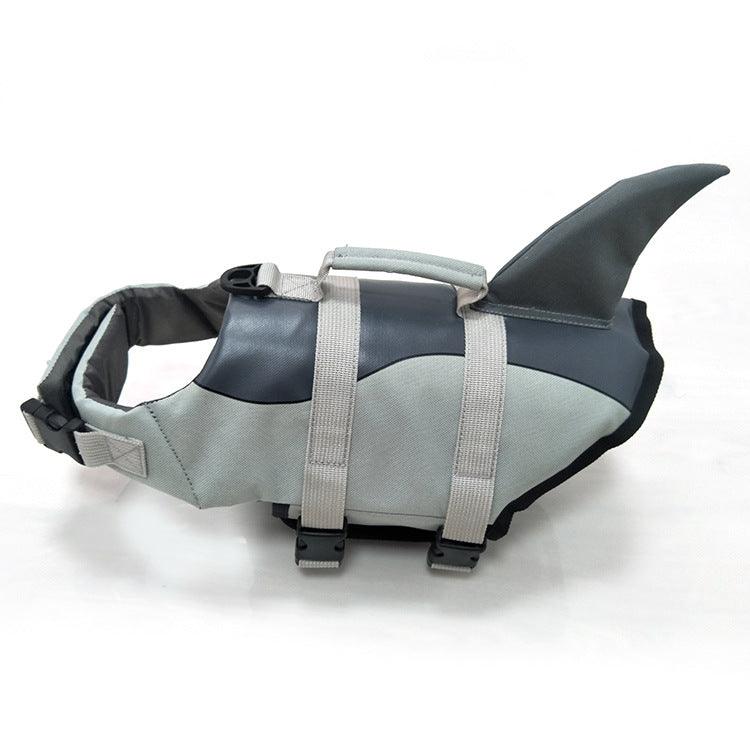 Shark Mermaid Pet Life Jacket - Stylish And Safe Swimsuit For Pets