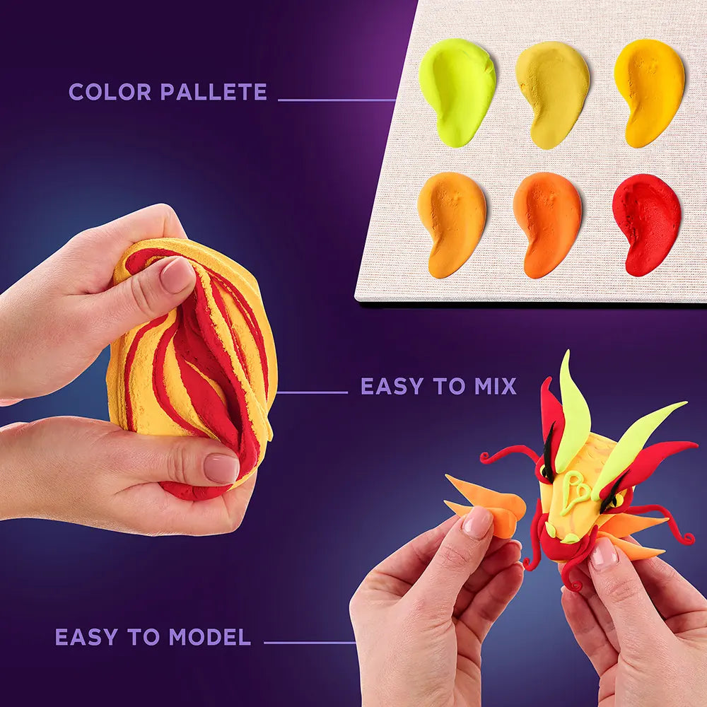 DIY 3D Painting set  "MANGA" Fire