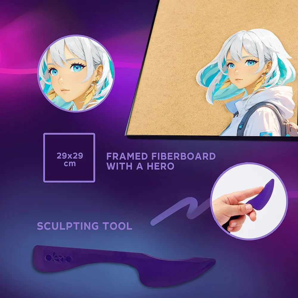 DIY 3D Painting set "MANGA" Air