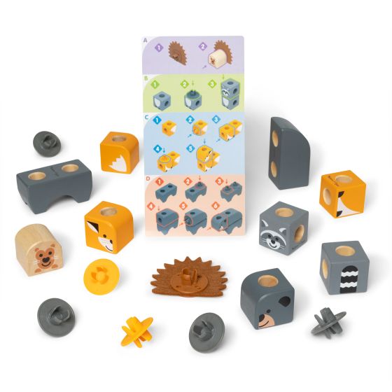 Melissa & Doug - Blockables Woodland Building