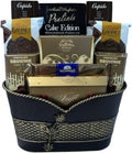 Holiday Elegance Gift Basket - Savor a variety of rich, decadent flavors, from classic milk and dark chocolates to exotic fruit-infused truffles - Canadian Distribution - Ships Free Within Canada on Orders Above CAD $199