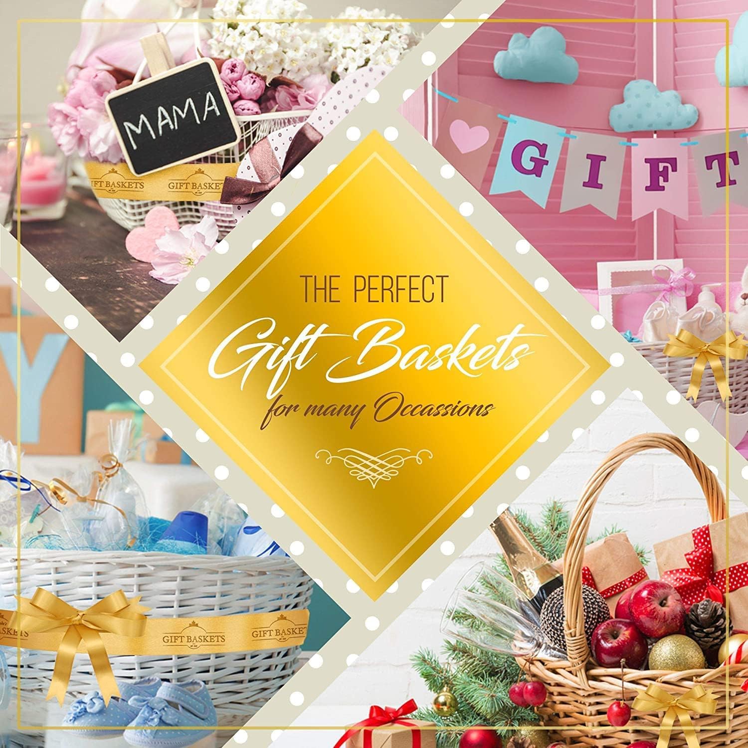 Chocolate Treats Gift Basket - Chocolate Candy Gift Baskets for Special Occasions Christmas Baskets, Birthday Gifts, Graduation Gifts, and Other Events, Gifts for Women and Men - Ships Free Within Canada on Orders Above CAD $199