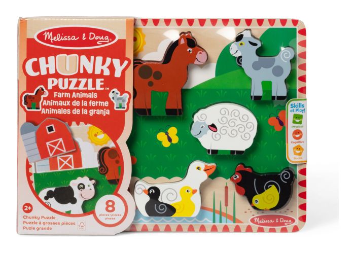 Melissa & Doug - Farm Chunky Puzzle