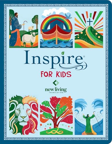 Inspire Bible for Kids NLT (Softcover): The Bible for Coloring & Creative Journaling - Paperback