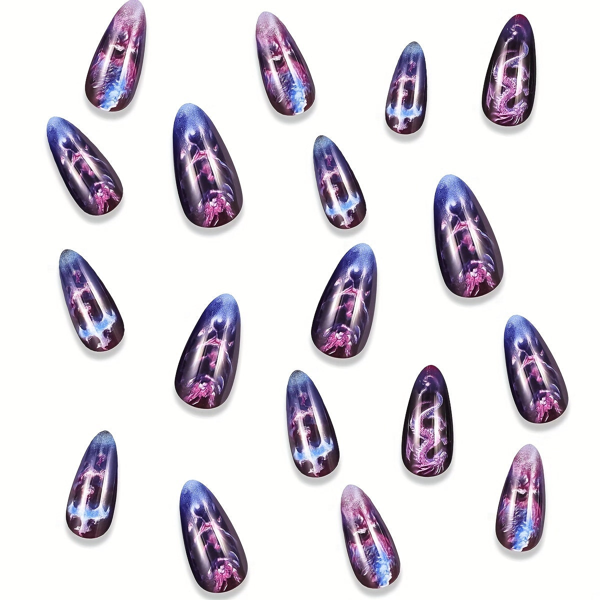 Almond Press-On Nails