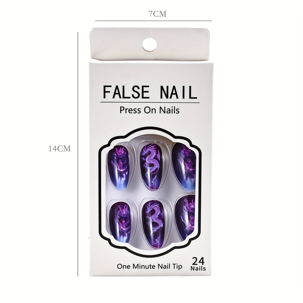 Almond Press-On Nails