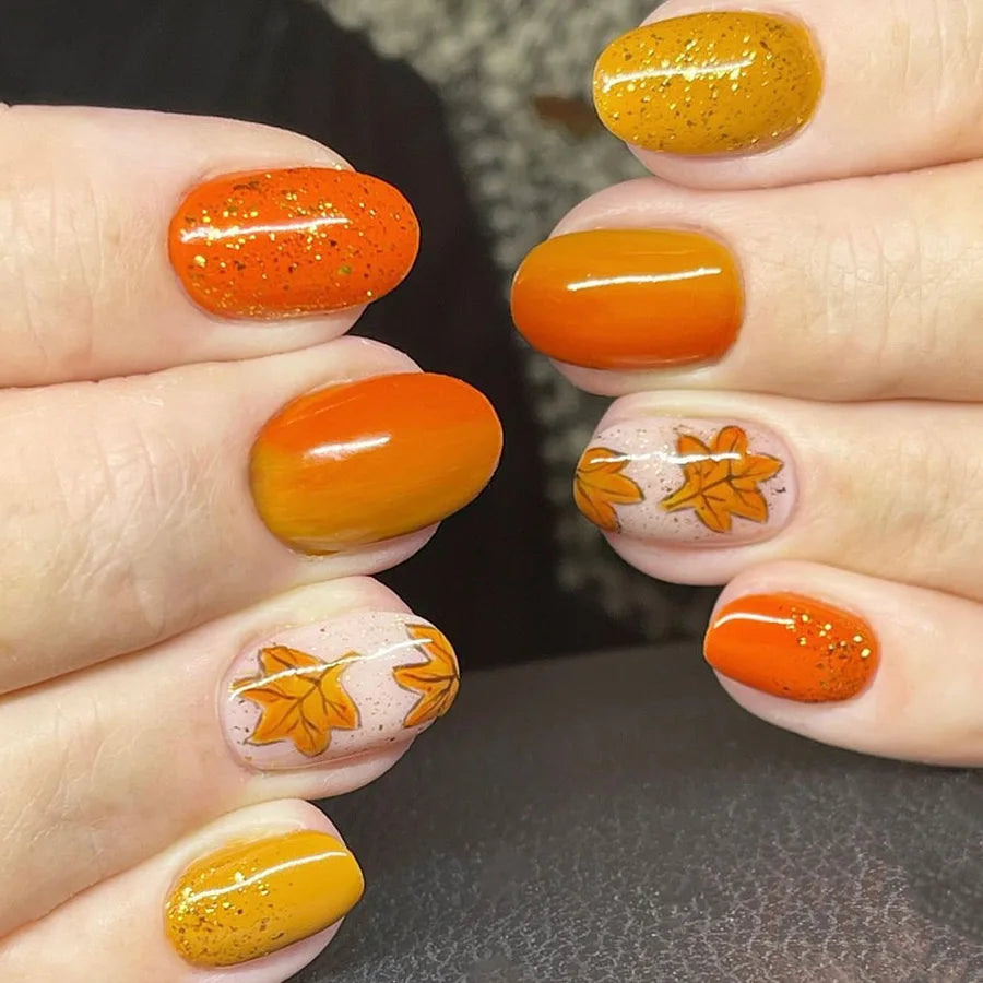 Autumn Press-On Nails