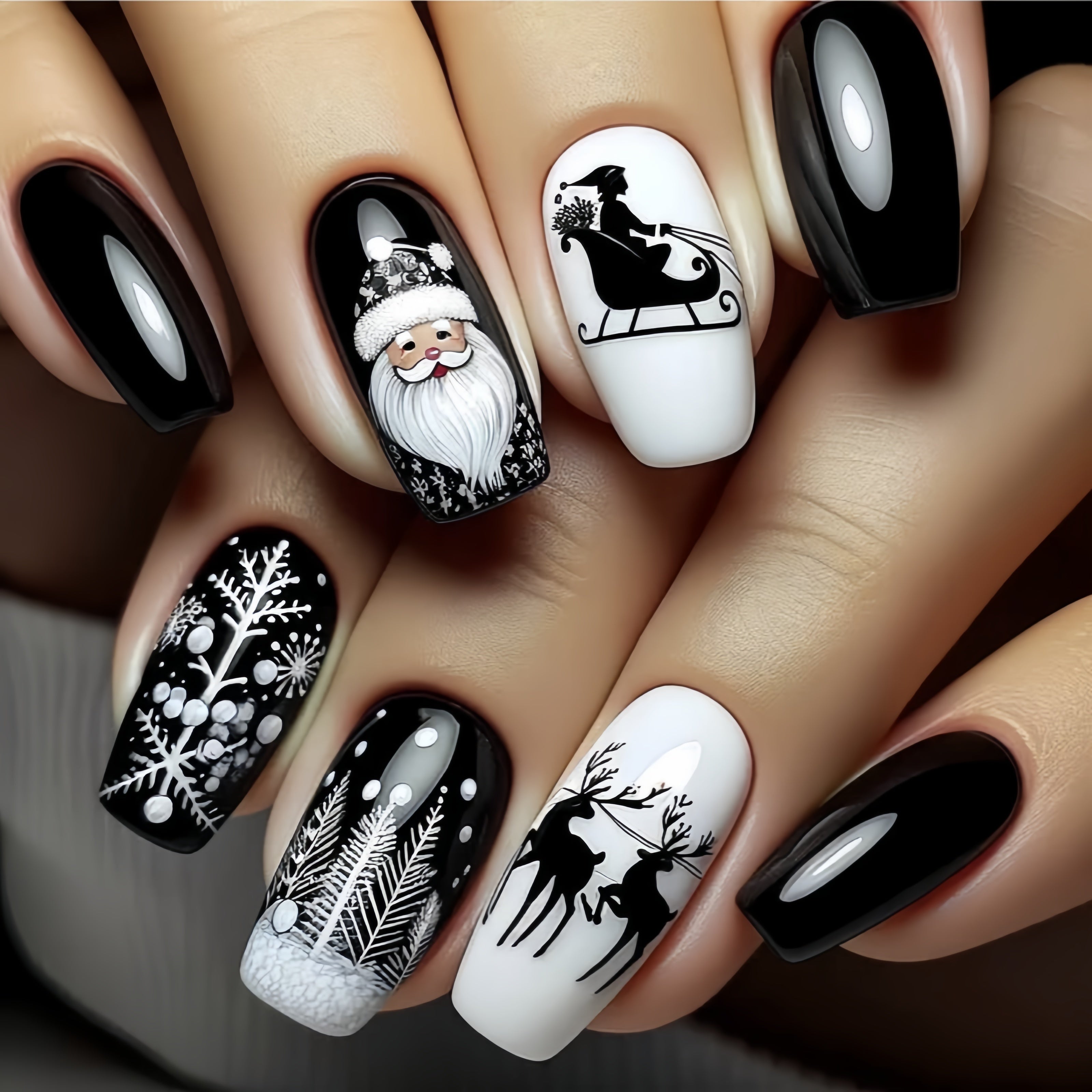 Black Ballet Press-On Nails