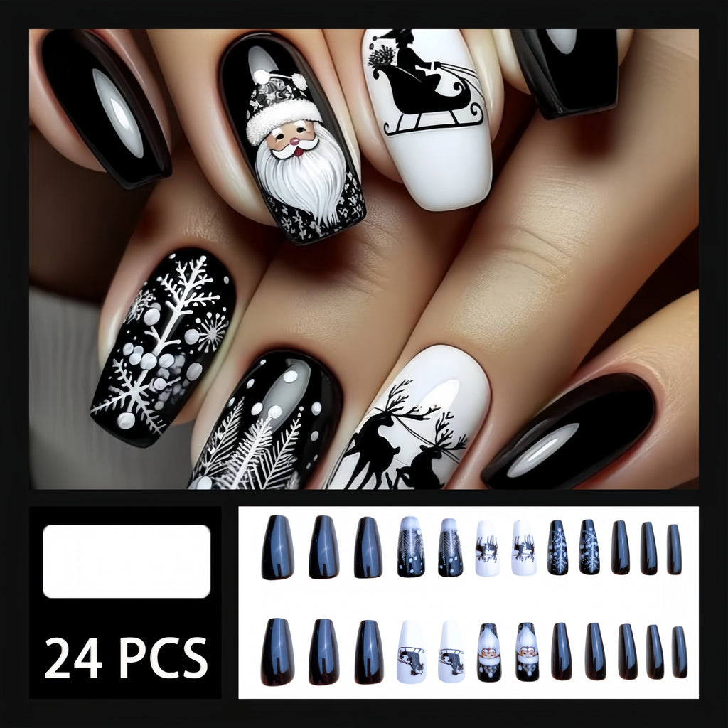 Black Ballet Press-On Nails