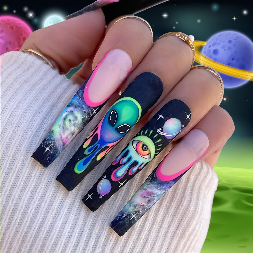 Coffin Press-On Nails