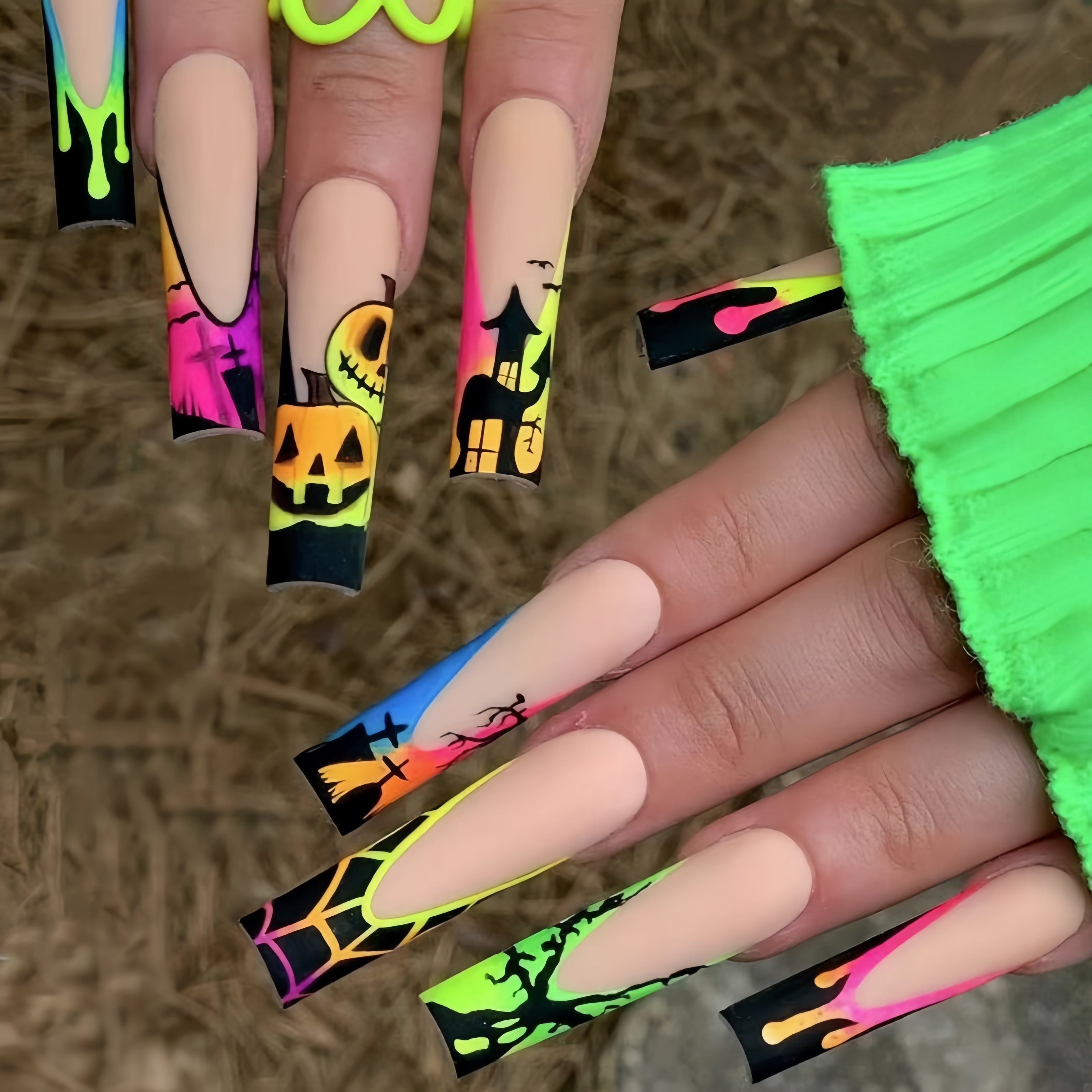 Halloween Press-On Nails