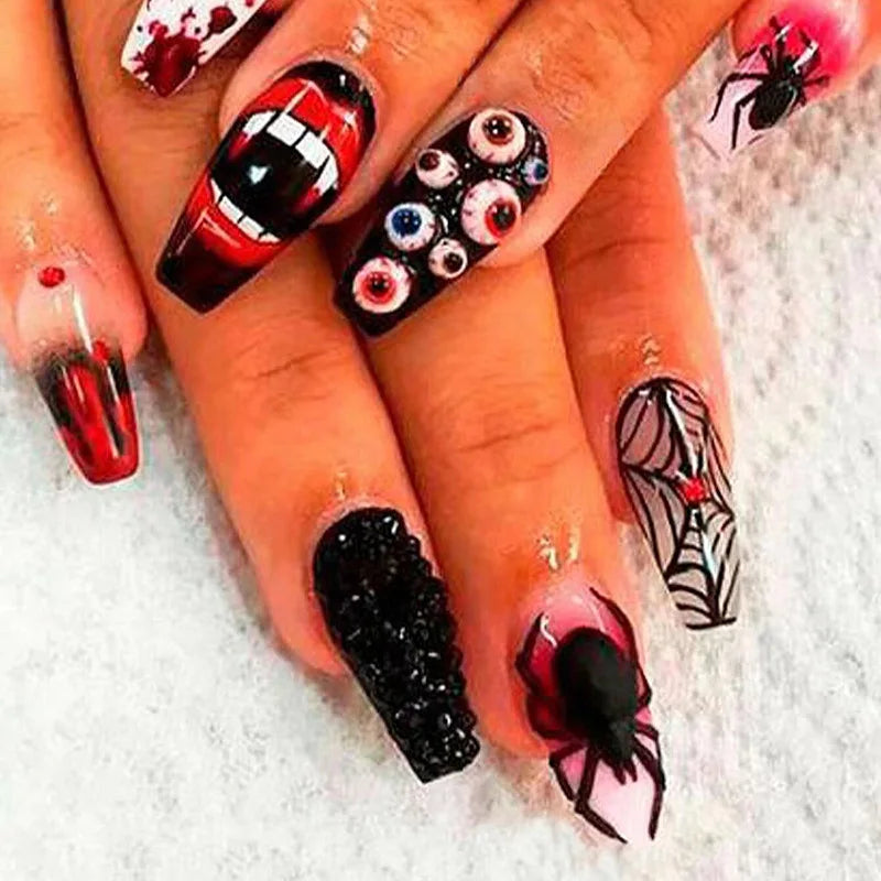 Halloween Press-On Nails