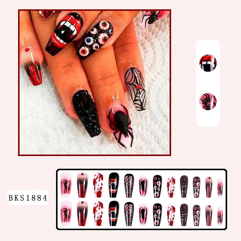 Halloween Press-On Nails