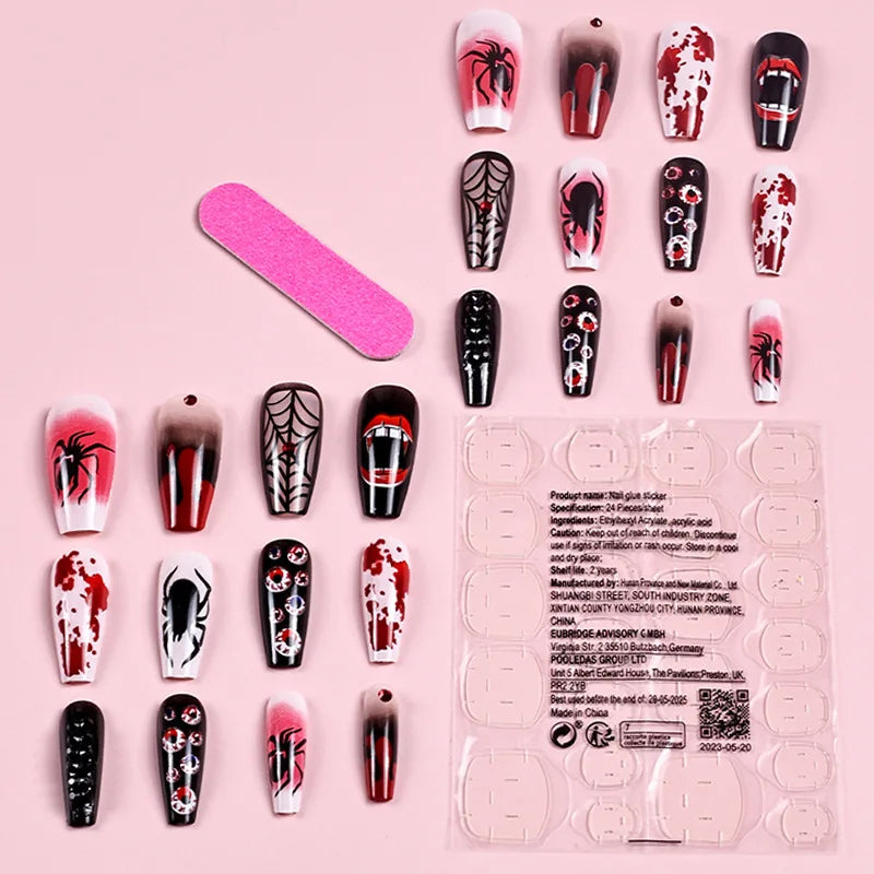 Halloween Press-On Nails