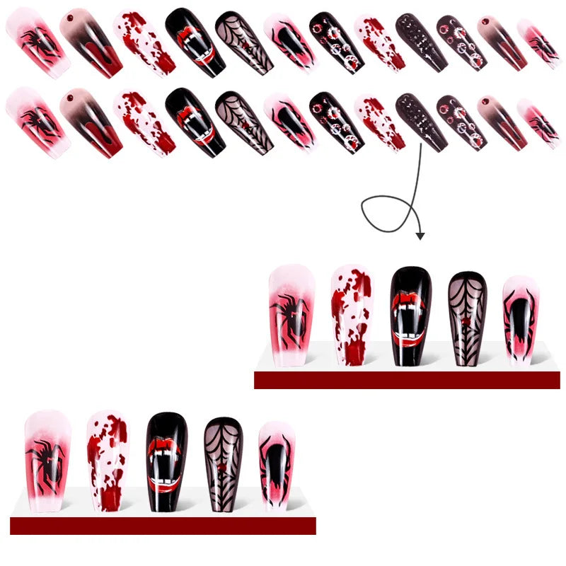 Halloween Press-On Nails