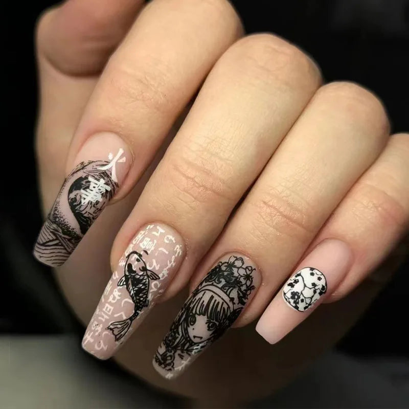 Halloween Press-On Nails