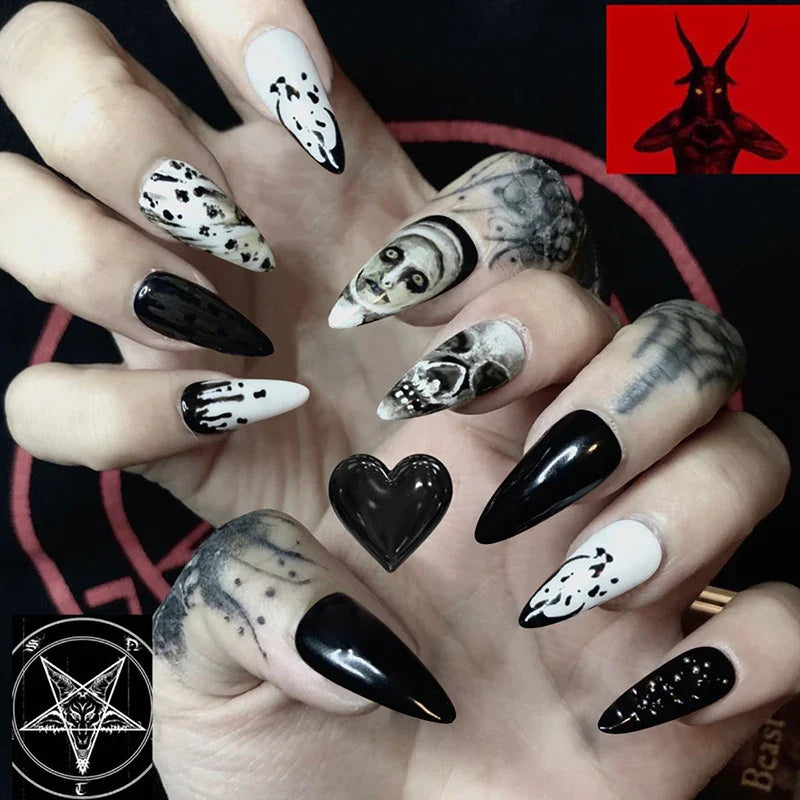 Halloween Press-On Nails
