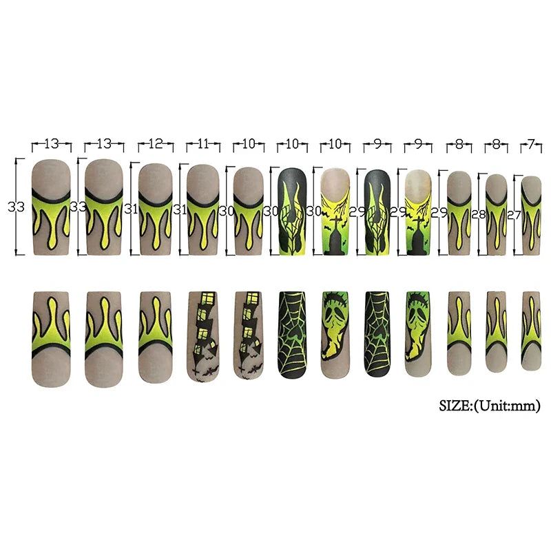 Halloween Press-On Nails