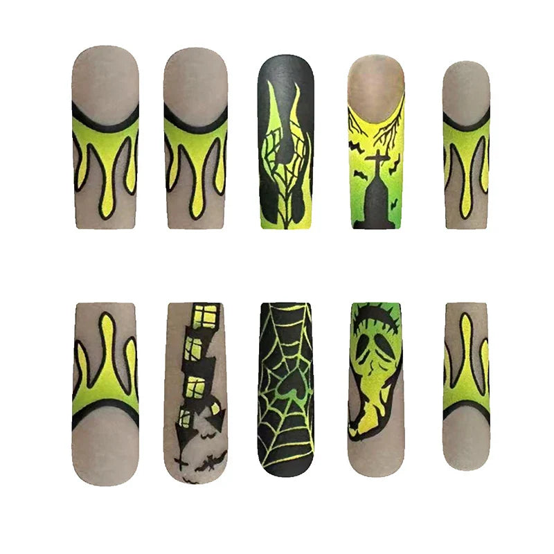 Halloween Press-On Nails