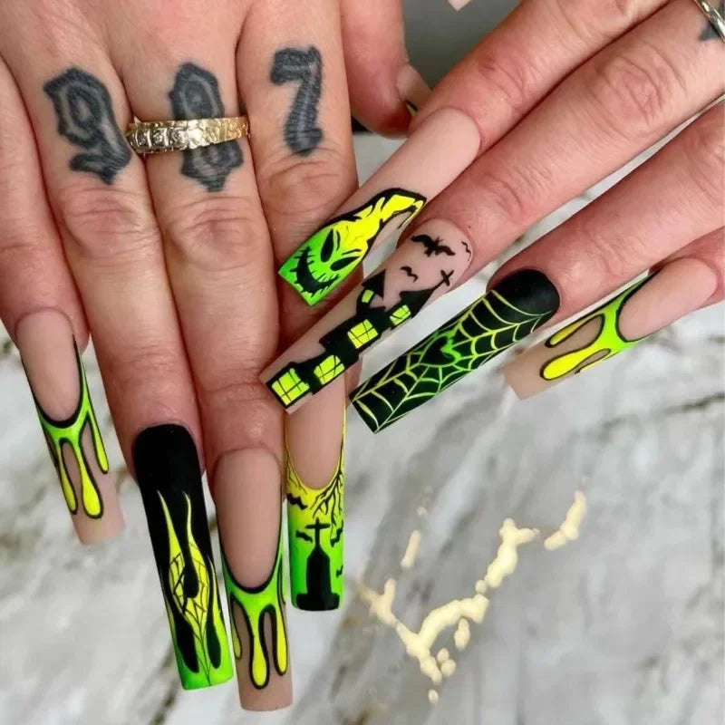 Halloween Press-On Nails