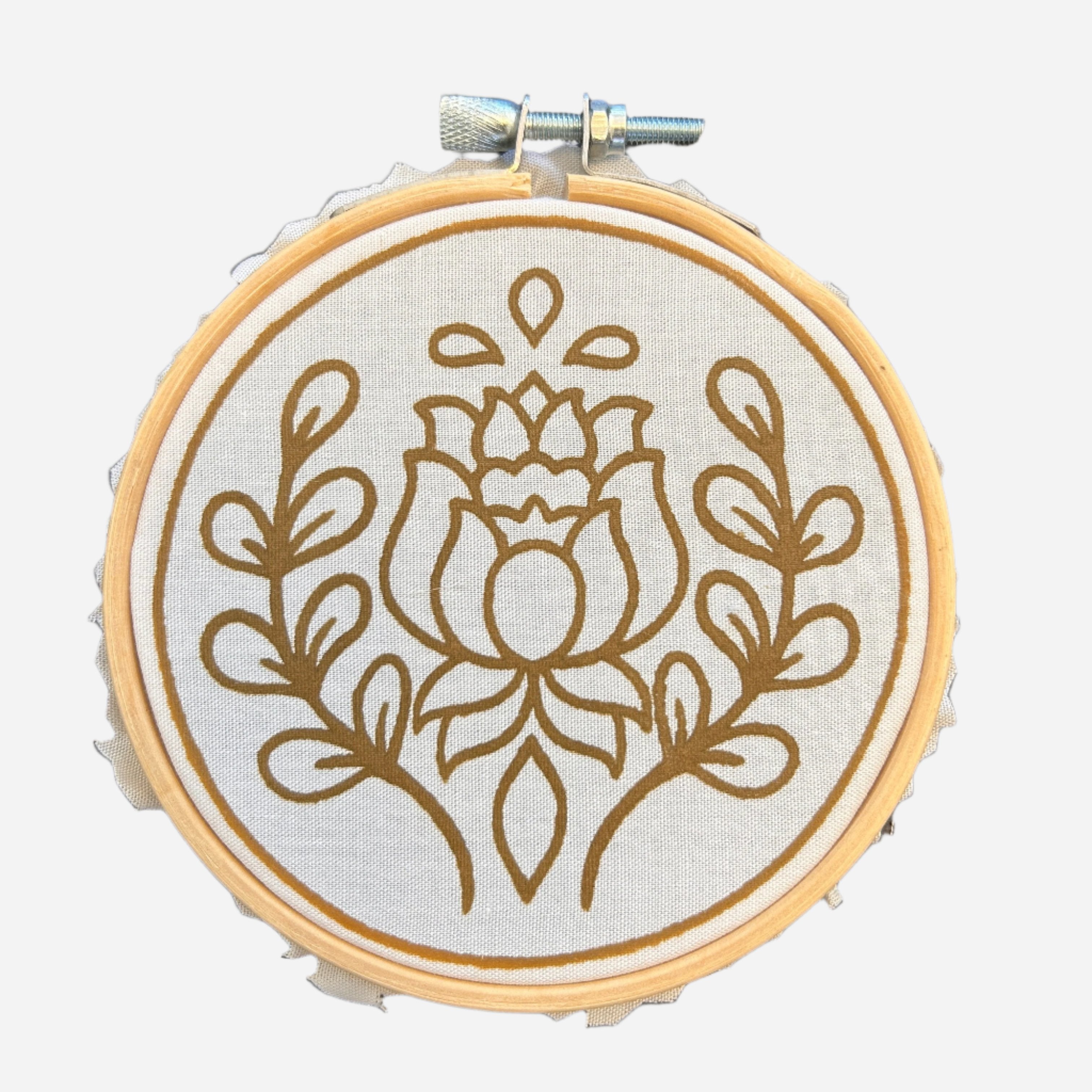 Mini Batik Craft Kit – Victorian Rose | Hand-Waxed DIY Craft Kit