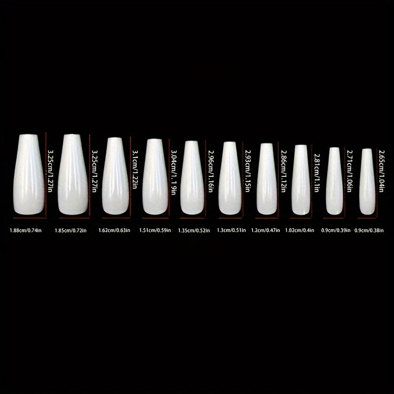 Long Coffin Press-On Nails