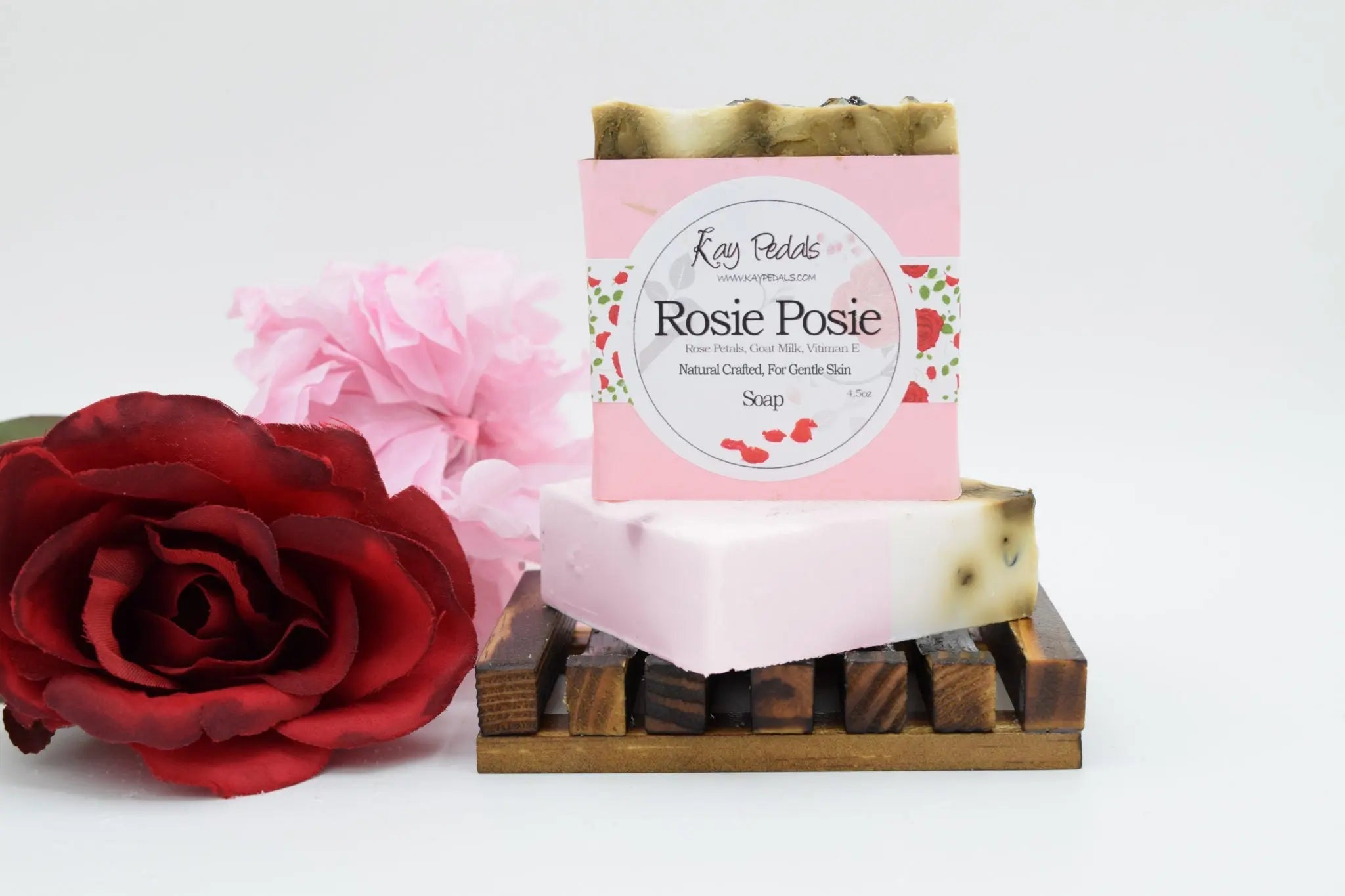 Rosie Posie Natural Crafted Bar Soap 4.5oz