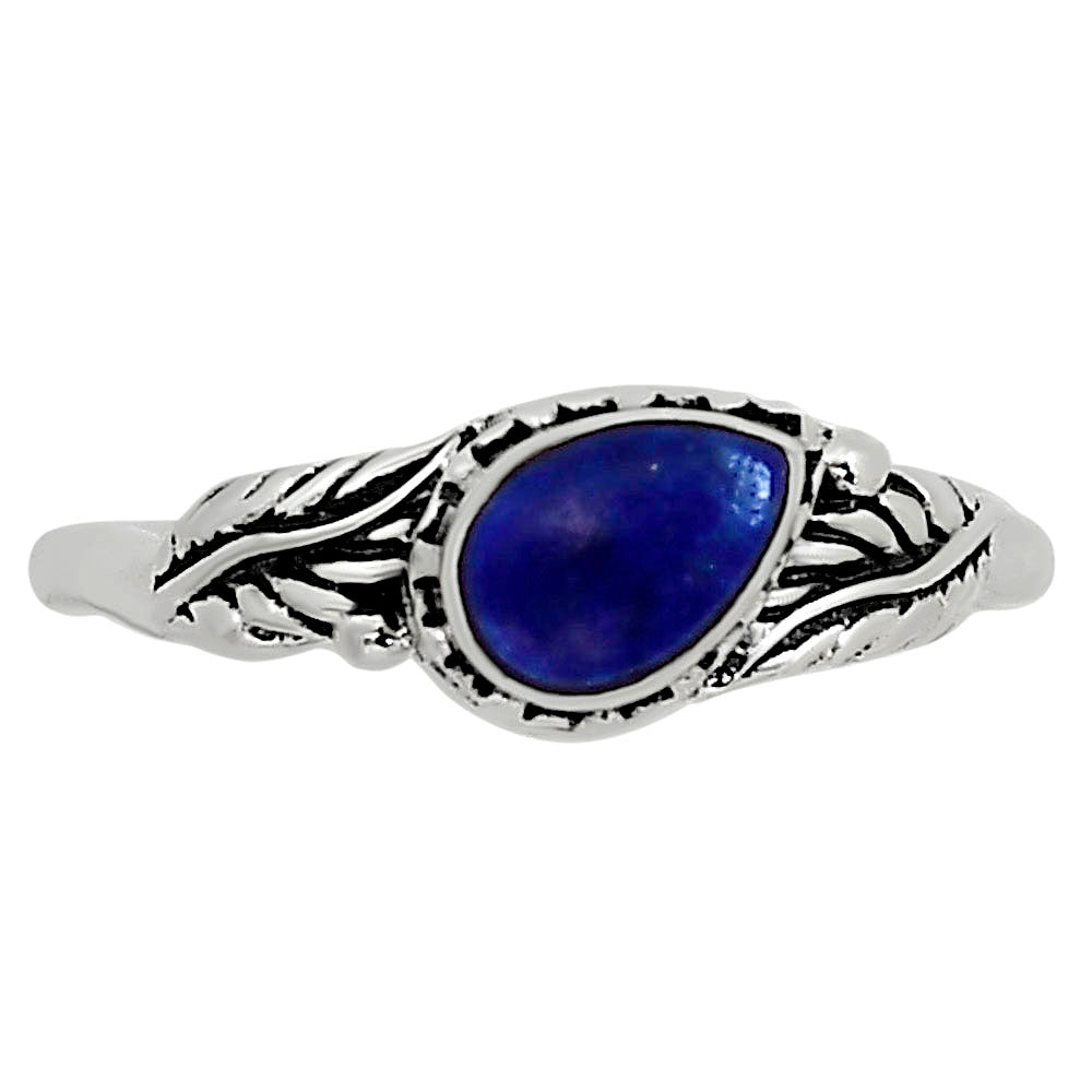 Lapis Lazuli Ring size-8 R-1404 SDR254554