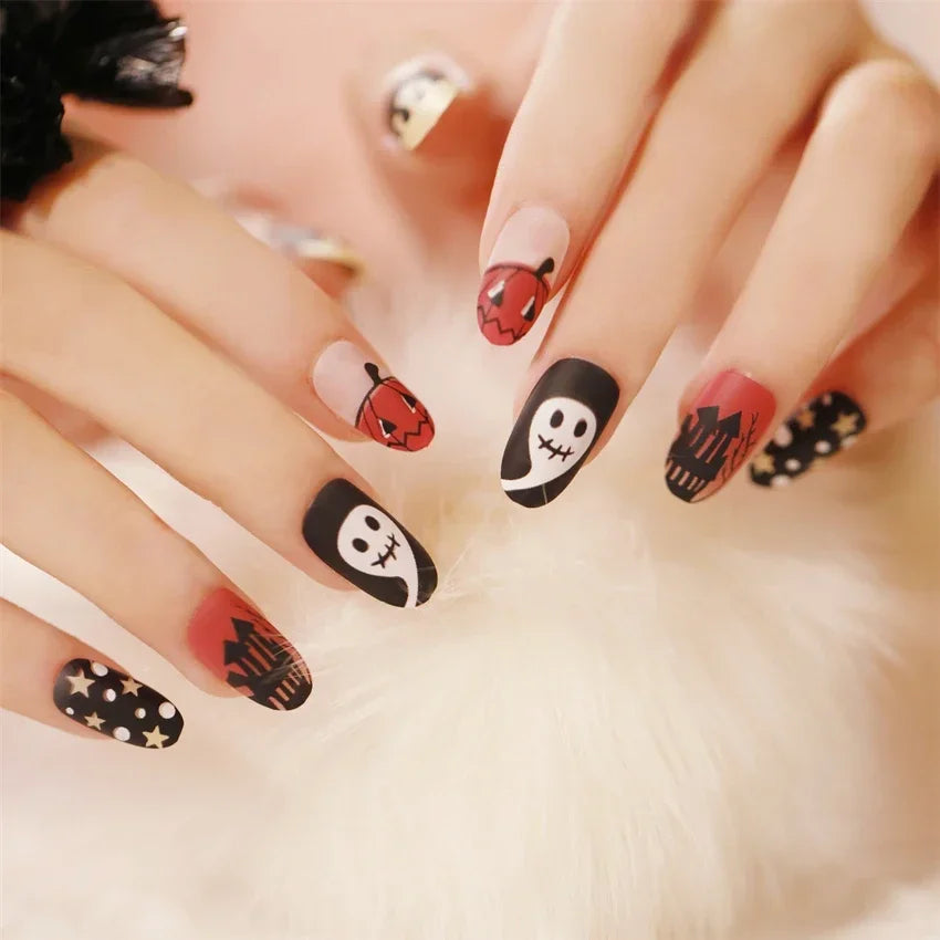Spooktacular Press-On Nails