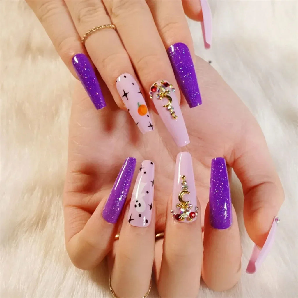 Spooktacular Press-On Nails