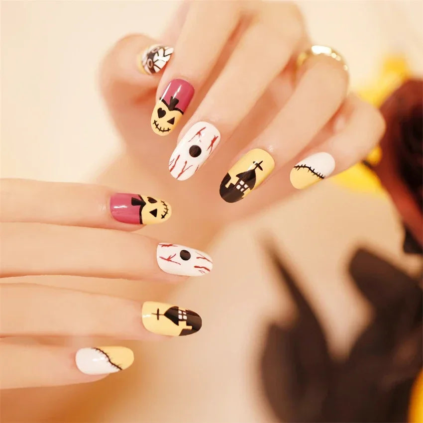 Spooktacular Press-On Nails