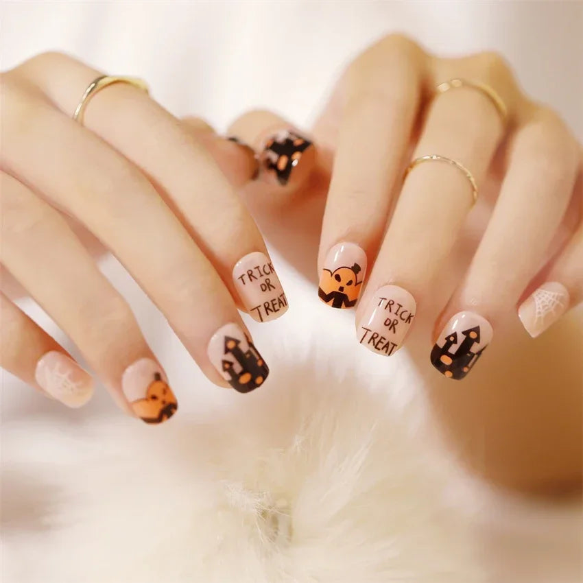 Spooktacular Press-On Nails