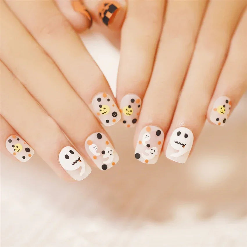 Spooktacular Press-On Nails
