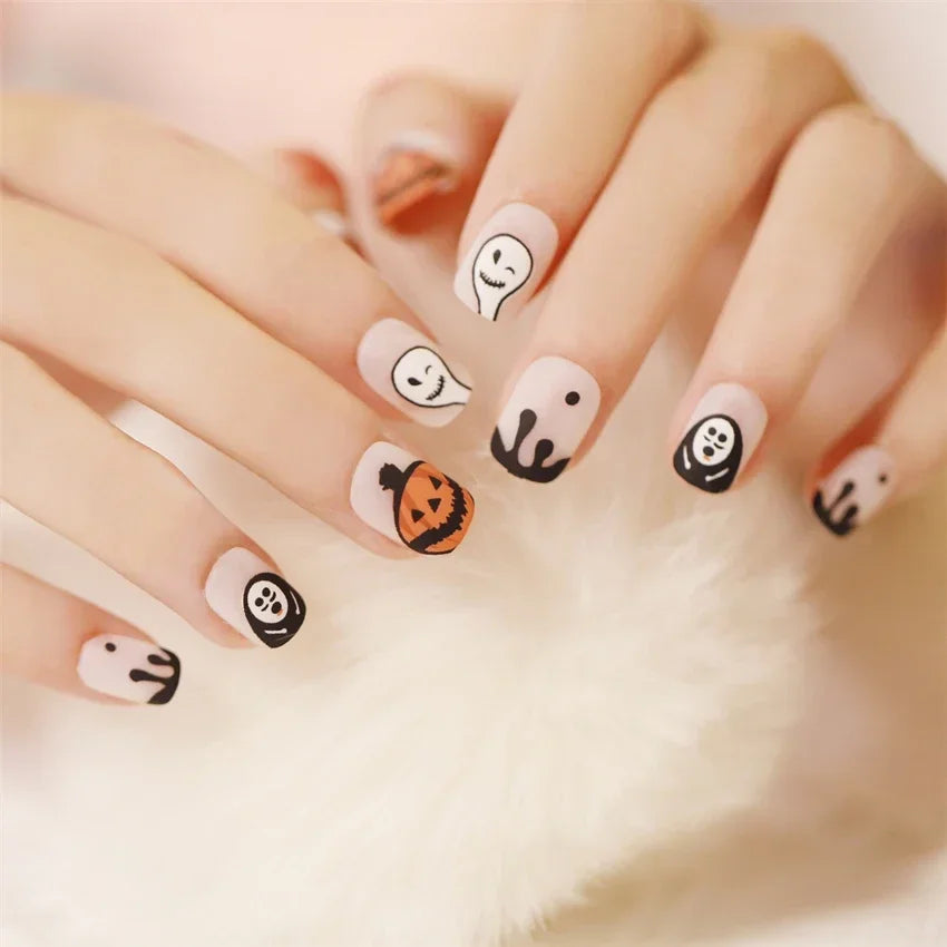 Spooktacular Press-On Nails