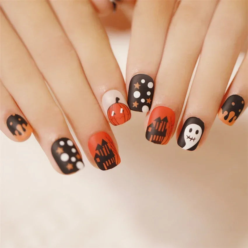 Spooktacular Press-On Nails