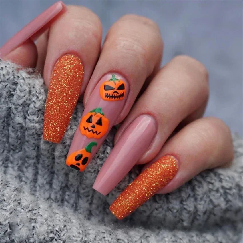 Spooktacular Press-On Nails
