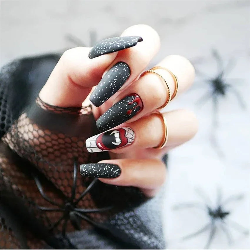 Spooktacular Press-On Nails