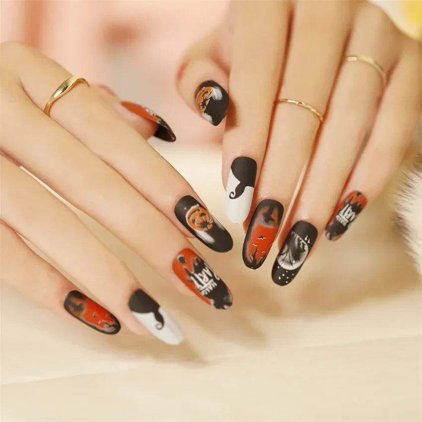 Spooktacular Press-On Nails