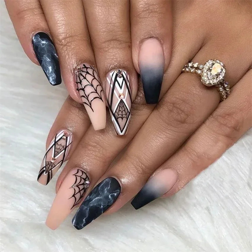 Spooktacular Press-On Nails