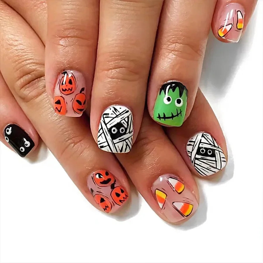 Spooky Press-On Nails