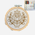 Mini Batik Craft Kit – Victorian Rose | Hand-Waxed DIY Craft Kit