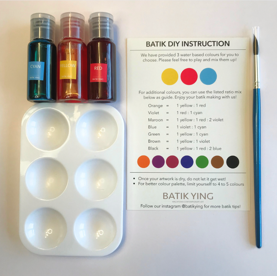 Mini Batik Craft Kit – Cheeky Robin | Hand-Waxed DIY Craft Kit