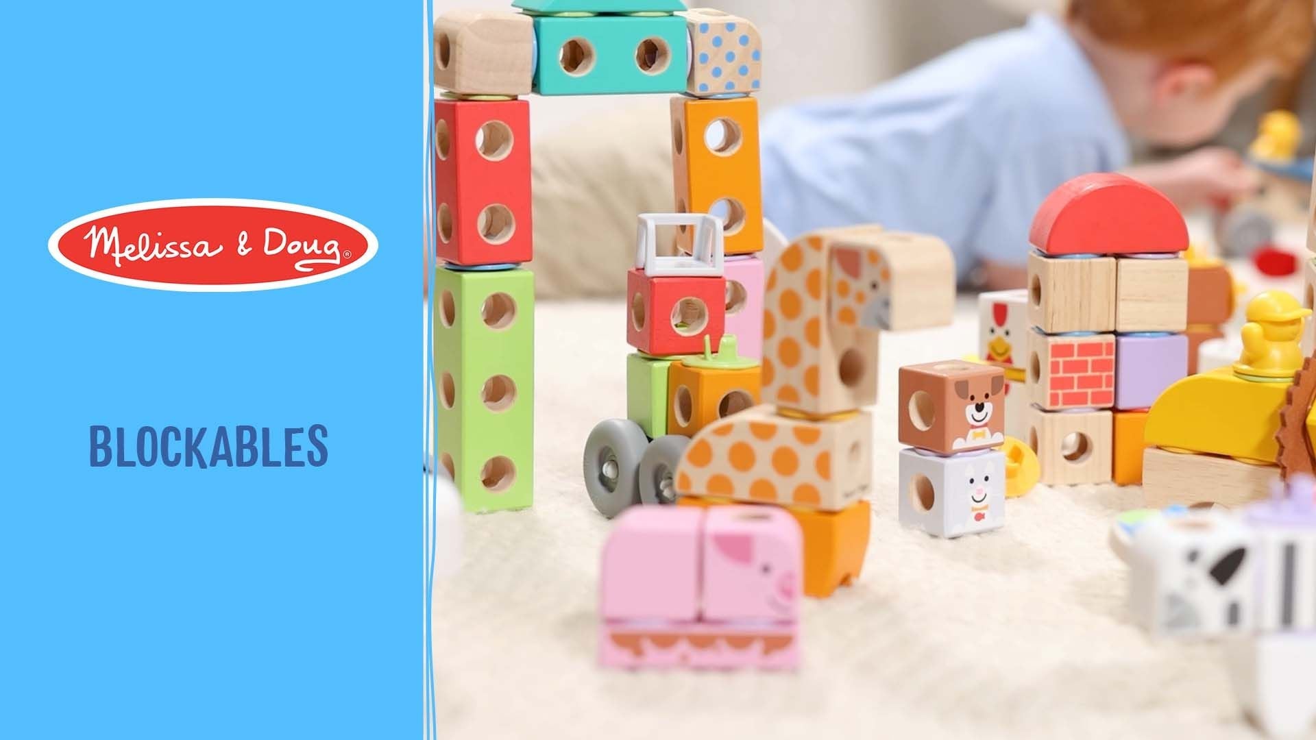 Melissa & Doug - Blockables Vehicles Building