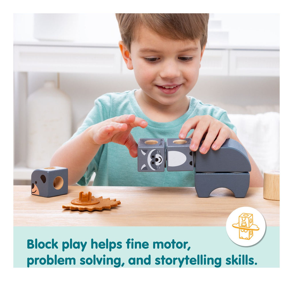 Melissa & Doug - Blockables Woodland Building